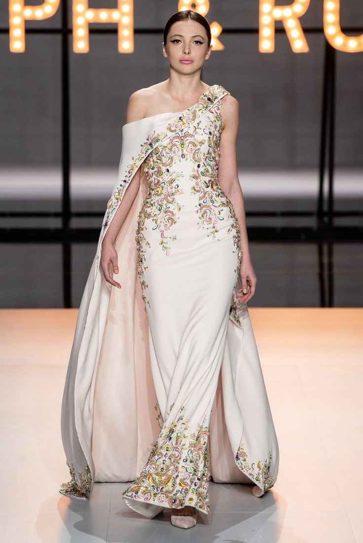 Ralph & Russo Gold Embroidered Gown